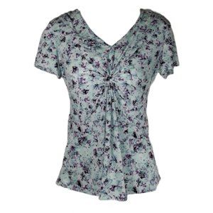 Splat Watercolor Pattern Blouse